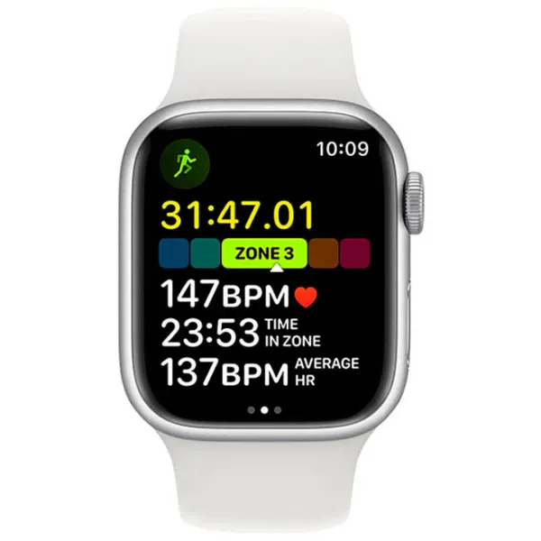 Умные часы Apple Watch Series 8 1.9"/ 41 мм/ Серебристый - Белый/ MP6M3 photo 2 Умные часы Apple Watch Series 8 1.9"/ 41 мм/ Серебристый - Белый/ MP6M3 photo 2