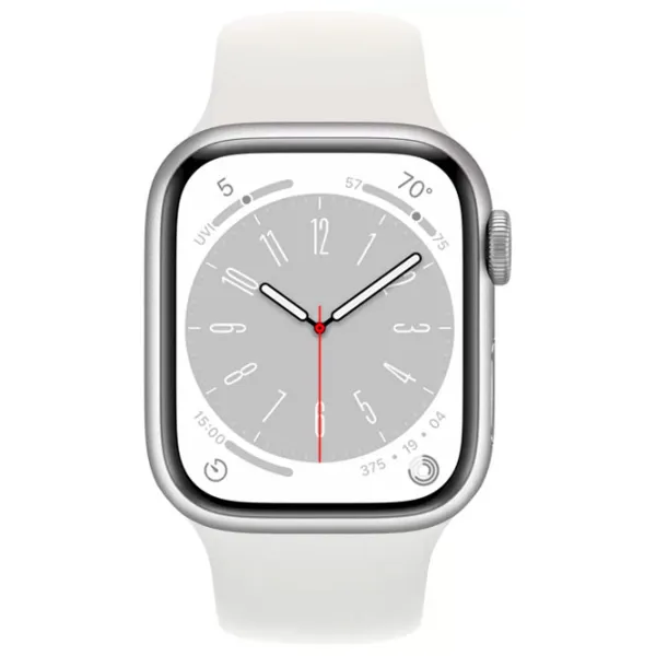 Умные часы Apple Watch Series 8 1.9"/ 41 мм/ Серебристый - Белый/ MP6M3 photo 3 Умные часы Apple Watch Series 8 1.9"/ 41 мм/ Серебристый - Белый/ MP6M3 photo 3