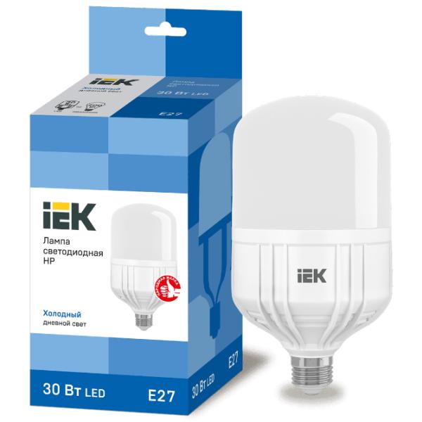 Лампочка светодиодная IEK HP LLE-HP-30-230-65-E27 E27/ 30 Вт/ 6500 К/ 2700лм/ White photo 3 Лампочка светодиодная IEK HP LLE-HP-30-230-65-E27 E27/ 30 Вт/ 6500 К/ 2700лм/ White photo 3