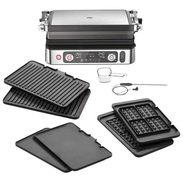 Grill electric Braun CG9167 Contact/ 2200 W/ Black Inox photo 3