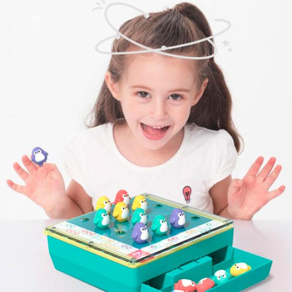 Joc de masă Hola Toys Penguin Puzzle 6+/ Dezvoltare photo 2 Joc de masă Hola Toys Penguin Puzzle 6+/ Dezvoltare photo 2
