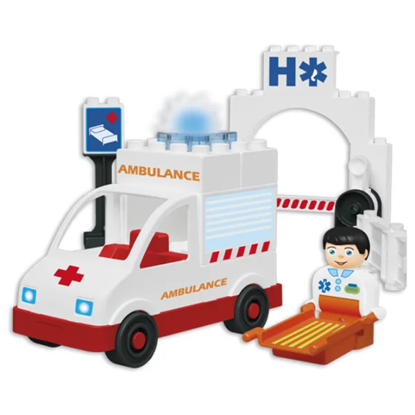 Конструктор Unico Plus AG 8543-0000 Скорая помощь/ Разноцветный photo 2