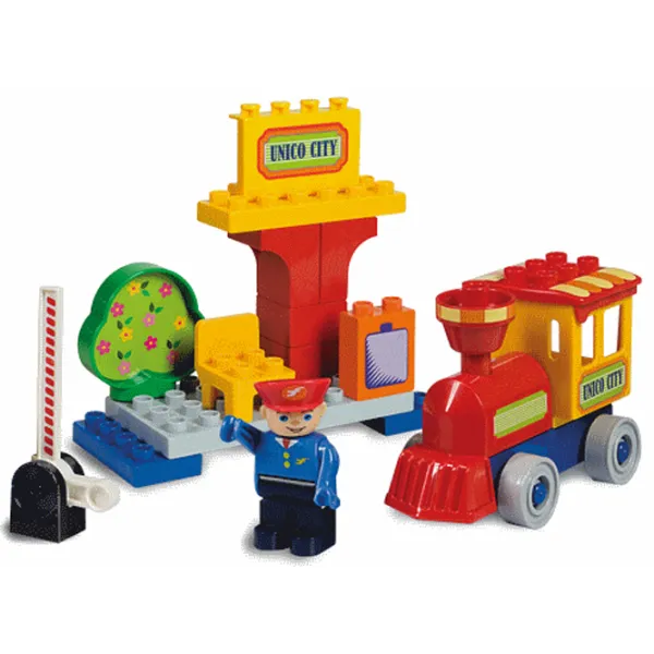 Конструктор Unico Plus AG 8547-0000 Поезд/ Разноцветный photo 2