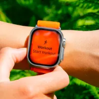 Умные часы Apple Watch Ultra 1.92"/ 49 мм/ Оранжевый - Оранжевый/ MQFJ3 photo 7