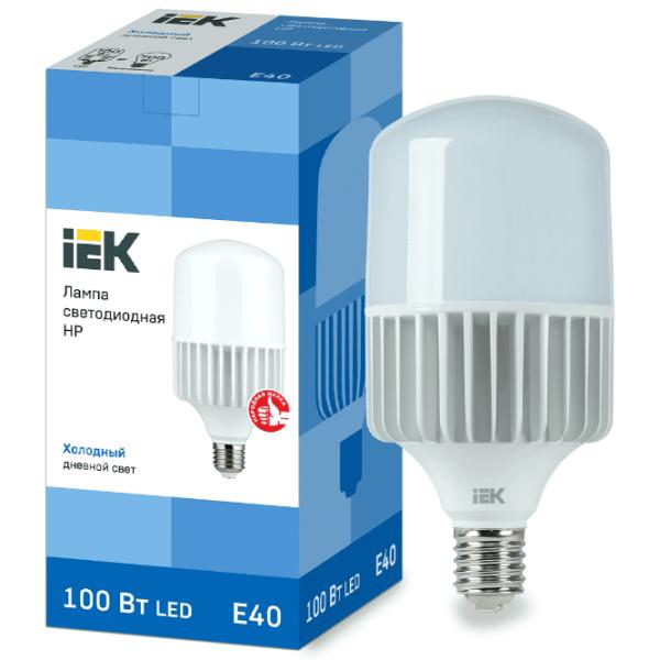Лампочка светодиодная IEK HP LLE-HP-100-230-65-E40 E40/ 100 Вт/ 6500 К/ 9000лм/ White photo 3