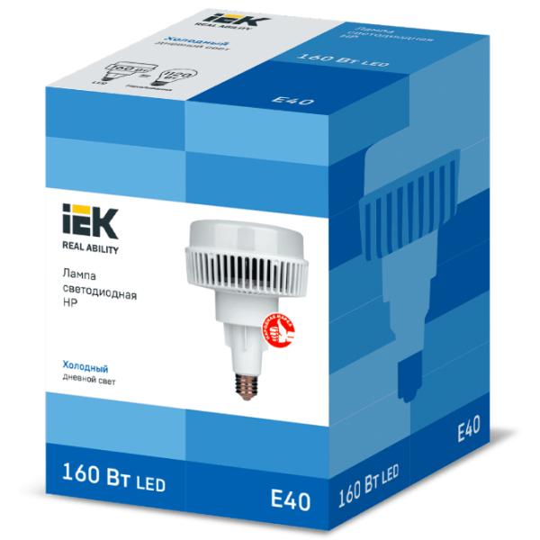 Bec LED IEK HP LLE-HP-160-230-65-E40 E40/ 160 W/ 6500 K/ 18000lm/ White photo 2