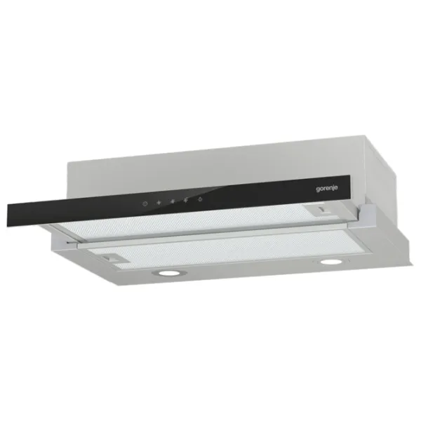 Вытяжка Gorenje TH64E3SGB Телескопическая/ Черный/ Серебристый photo 2