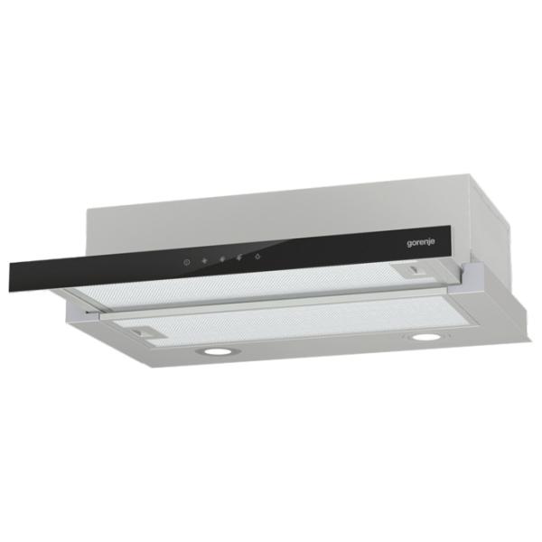 Вытяжка Gorenje TH64E3SGB Телескопическая/ Черный/ Серебристый photo 2