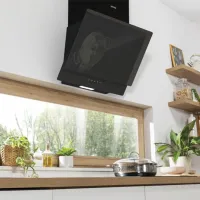 Hotă Gorenje WHI649EB Înclinată/ Black/ Gray photo 3