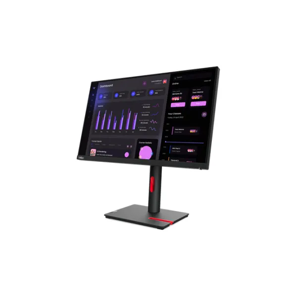 Monitor Lenovo ThinkVision T24i-30 23.8" Full HD 60 Hz / 4 ms / Black photo 3