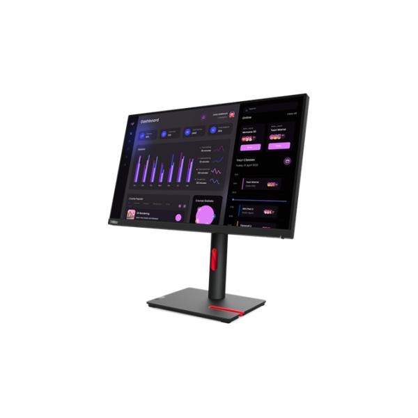Monitor Lenovo ThinkVision T24i-30 23.8" Full HD 60 Hz / 4 ms / Black photo 3