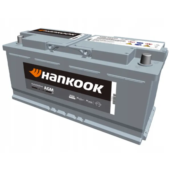 Авто аккумулятор Hankook AGM 58020 800A photo 3