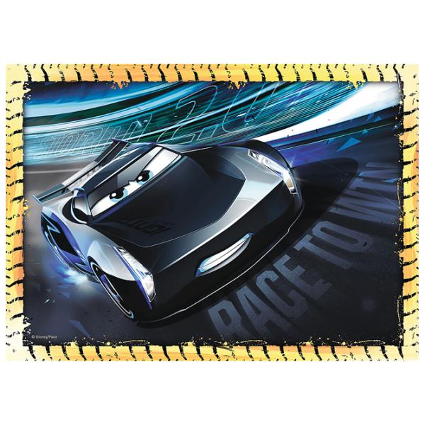 Пазл 2D Trefl 4 in 1 Ready, steady, go (Cars 3) 4+/ Количество деталей: 207 photo 3