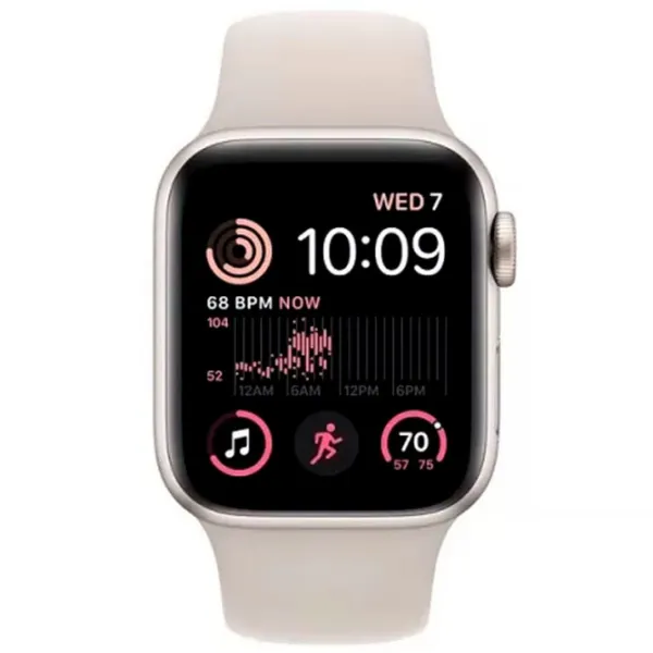 Умные часы Apple Watch SE 2022 1.57"/ 40 мм/ Starlight - Starlight/ MNT33 photo 2 Умные часы Apple Watch SE 2022 1.57"/ 40 мм/ Starlight - Starlight/ MNT33 photo 2