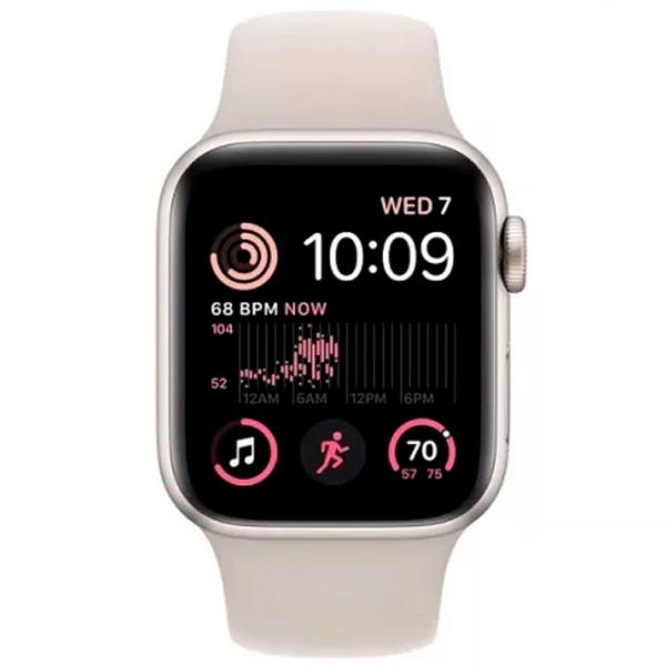Умные часы Apple Watch SE 2022 1.57"/ 40 мм/ Starlight - Starlight/ MNT33 photo 2 Умные часы Apple Watch SE 2022 1.57"/ 40 мм/ Starlight - Starlight/ MNT33 photo 2