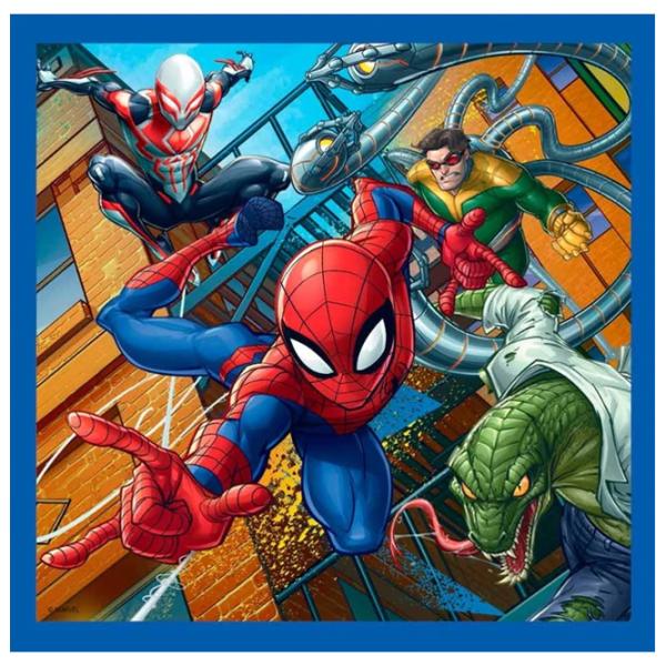 Пазл 2D Trefl 3 in 1 Spider Force 3+/ Количество деталей: 106 photo 3 Пазл 2D Trefl 3 in 1 Spider Force 3+/ Количество деталей: 106 photo 3