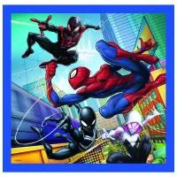 Puzzle 2D Trefl 3 in 1 Spider Force 3+/ Numărul de piese: 106 photo 4
