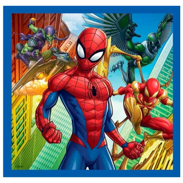 Пазл 2D Trefl 3 in 1 Spider Force 3+/ Количество деталей: 106 photo 5 Пазл 2D Trefl 3 in 1 Spider Force 3+/ Количество деталей: 106 photo 5