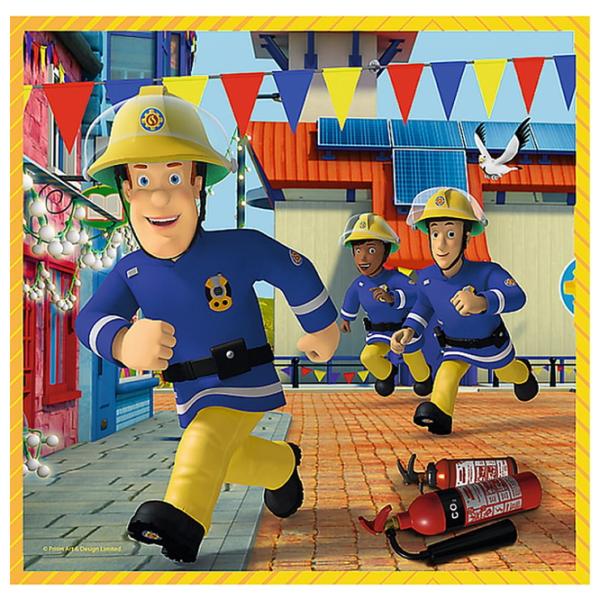 Пазл 2D Trefl 3 in 1 Fireman Sam in action 3+/ Количество деталей: 106 photo 5 Пазл 2D Trefl 3 in 1 Fireman Sam in action 3+/ Количество деталей: 106 photo 5