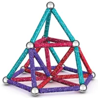 Constructor Geomag Glitter Creativ/ Multicolor photo 2