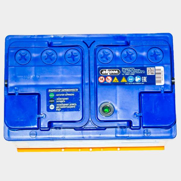 Acumulator auto Akom EFB 6СТ-75VL 750A photo 3 Acumulator auto Akom EFB 6СТ-75VL 750A photo 3