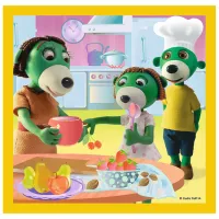 Puzzle 2D Trefl 3 in 1 It's fun together 4+/ Numărul de piese: 106 photo 4