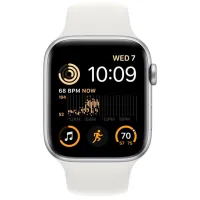 Ceas inteligent Apple Watch SE 2022 1.57"/ 44mm/ Silver - White/ MNTJ3 photo 2
