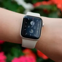 Ceas inteligent Apple Watch SE 2022 1.57"/ 44mm/ Silver - White/ MNTJ3 photo 6