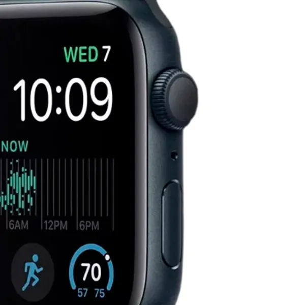 Ceas inteligent Apple Watch SE 2022 1.57"/ 44 mm/ Midnight - Midnight Sport/ MNTF3 photo 4