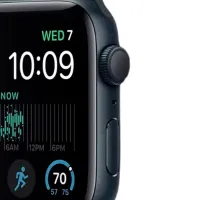 Ceas inteligent Apple Watch SE 2022 1.57"/ 44 mm/ Midnight - Midnight Sport/ MNTF3 photo 4