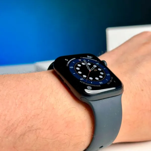 Ceas inteligent Apple Watch SE 2022 1.57"/ 44 mm/ Midnight - Midnight Sport/ MNTF3 photo 6