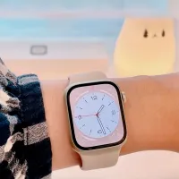 Ceas inteligent Apple Watch Series 8 1.9"/ MNU93/ Starlight photo 6