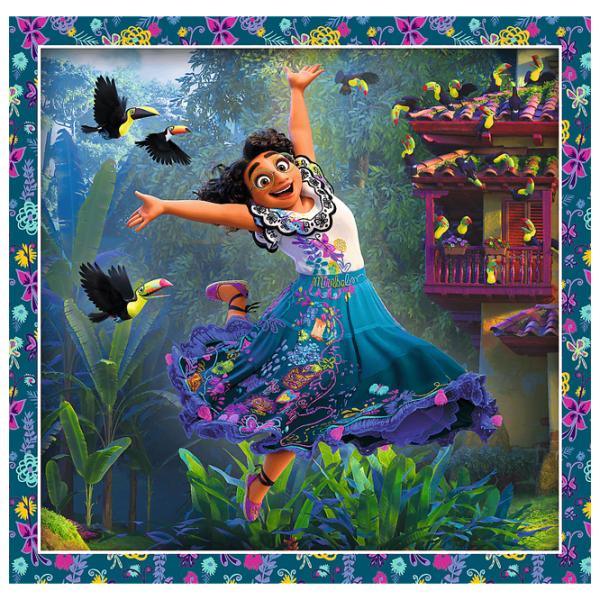 Puzzle 2D Trefl 3 in 1 Disney Encanto 3+/ Numărul de piese: 106 photo 4
