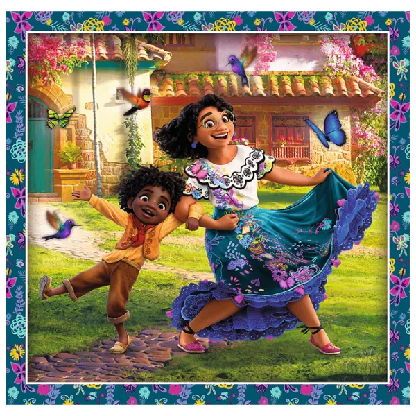 Puzzle 2D Trefl 3 in 1 Disney Encanto 3+/ Numărul de piese: 106 photo 5