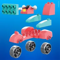 Конструктор Mega Bloks Mattel GYH94 Автомобиль/ Разноцветный photo 3