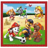 Puzzle 2D Trefl 3 in 1 Paw Patrol Happy Dogs 3+/ Numărul de piese: 106 photo 3