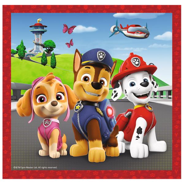 Пазл 2D Trefl 3 in 1 Paw Patrol Happy Dogs 3+/ Количество деталей: 106 photo 5