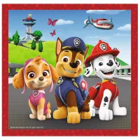 Puzzle 2D Trefl 3 in 1 Paw Patrol Happy Dogs 3+/ Numărul de piese: 106 photo 5