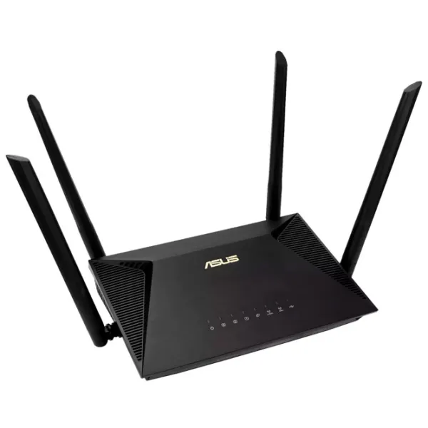 Wi-Fi Router Asus RT-AX53U 574 Mbit/ s/ 1201 Mbit/ s/ Black photo 2 Wi-Fi Router Asus RT-AX53U 574 Mbit/ s/ 1201 Mbit/ s/ Black photo 2