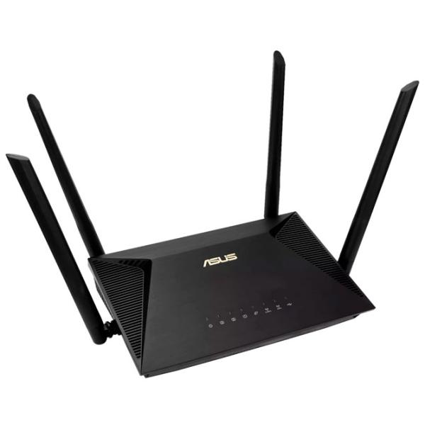 Wi-Fi Router Asus RT-AX53U 574 Mbit/ s/ 1201 Mbit/ s/ Black photo 2 Wi-Fi Router Asus RT-AX53U 574 Mbit/ s/ 1201 Mbit/ s/ Black photo 2