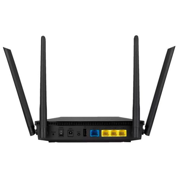Wi-Fi Router Asus RT-AX53U 574 Mbit/ s/ 1201 Mbit/ s/ Black photo 3 Wi-Fi Router Asus RT-AX53U 574 Mbit/ s/ 1201 Mbit/ s/ Black photo 3