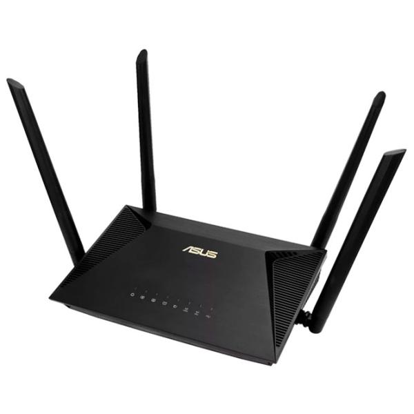 Wi-Fi Router Asus RT-AX53U 574 Mbit/ s/ 1201 Mbit/ s/ Black photo 4 Wi-Fi Router Asus RT-AX53U 574 Mbit/ s/ 1201 Mbit/ s/ Black photo 4