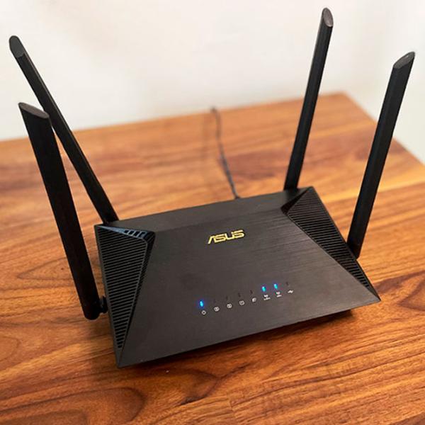 Wi-Fi Router Asus RT-AX53U 574 Mbit/ s/ 1201 Mbit/ s/ Black photo 5 Wi-Fi Router Asus RT-AX53U 574 Mbit/ s/ 1201 Mbit/ s/ Black photo 5