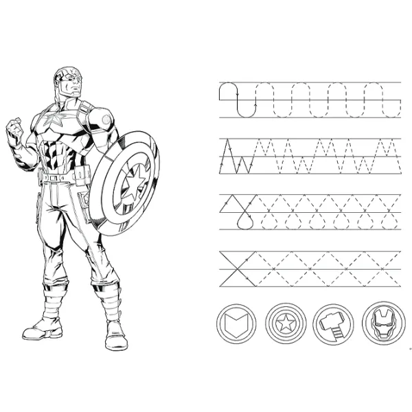 Puzzle 2D Trefl Maxi - Strong Avengers 3+/ Numărul de piese: 24 photo 2