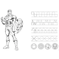 Puzzle 2D Trefl Maxi - Strong Avengers 3+/ Numărul de piese: 24 photo 2