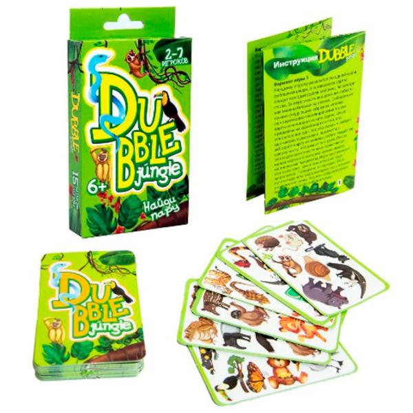 Настольная игра Strateg Dubble Jungle 6+/ Развитие photo 2 Настольная игра Strateg Dubble Jungle 6+/ Развитие photo 2