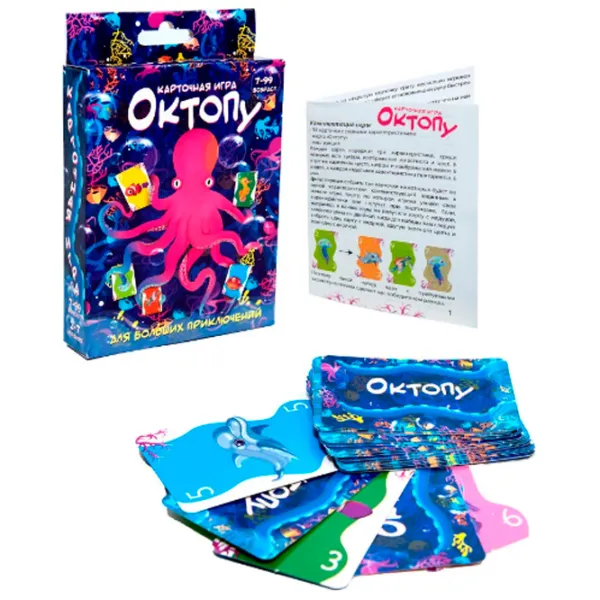 Настольная игра Strateg Octopus 7+/ Развитие photo 2