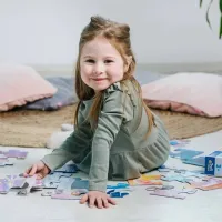 Puzzle 2D Trefl Maxi - Disney Happy Princesses 3+/ Numărul de piese: 24 photo 3