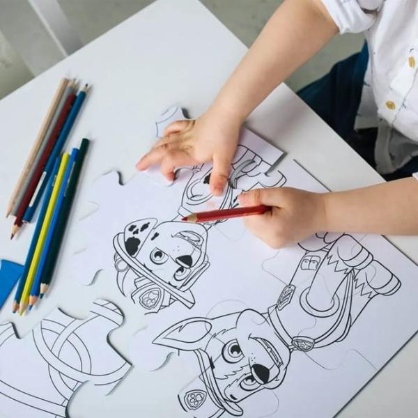 Puzzle 2D Trefl 2 in 1 The Paw Patrol team 3+/ Numărul de piese: 20 photo 2