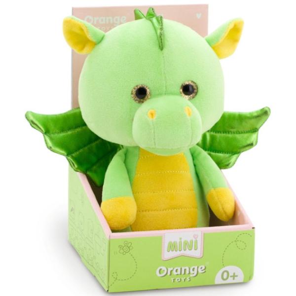 Мягкая игрушка Orange Toys Mini Dragon 4752218009516 0+/ Зелёный photo 4